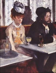 Toulouse-Lautrec: Absinth-Trinker
